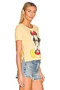 view 2 of 4 T-SHIRT ADELINE MICKEY & MINNIE CROPPED in Pigment Pollen