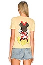 view 3 of 4 T-SHIRT ADELINE MICKEY & MINNIE CROPPED in Pigment Pollen