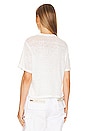 view 3 of 4 Linnea Tee in White Burnout