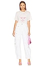 view 4 of 4 Linnea Tee in White Burnout