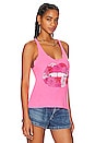 view 2 of 4 Maisie Tank in Neon Pink