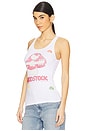 view 4 of 6 Esmerelda Woodstock Shrooms Tank Top in White