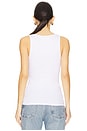 view 5 of 6 Esmerelda Woodstock Shrooms Tank Top in White