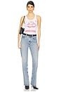 view 6 of 6 Esmerelda Woodstock Shrooms Tank Top in White