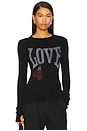 view 1 of 4 Mckinley Vintage Boxing Love Thermal Top in Black