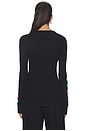 view 3 of 4 Mckinley Elements Arch Fitted Thermal Longsleeve Top in Black