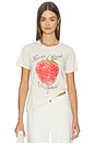 view 1 of 4 Organic Strawberry Vintage Tee in Ivory