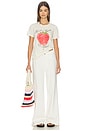 view 4 of 4 Organic Strawberry Vintage Tee in Ivory