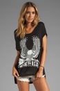 view 1 of 3 Brenda USA Eagle Oversized Tee in Black