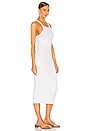 view 2 of 4 Skinny Racer Midi Dress in White