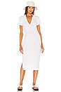 view 1 of 3 x REVOLVE Lenny Midi Dress in White