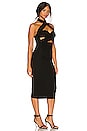 view 2 of 3 Endless Ribbed Midi Dress in Black