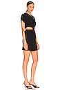 view 2 of 3 Devan Twist Tee Dress in Black