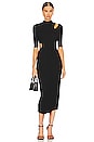 view 1 of 4 Suvi Rib Midi Dress in Black