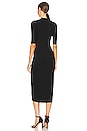 view 4 of 4 Suvi Rib Midi Dress in Black