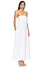 view 2 of 3 Topanga Strapless Dress in White