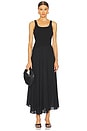 view 1 of 4 Reign Dress in Raven Plaid