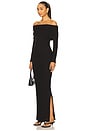view 1 of 4 Rory Fold Over Dress in Black