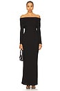 view 2 of 4 Rory Fold Over Dress in Black
