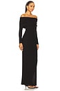 view 3 of 4 Rory Fold Over Dress in Black