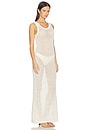 view 2 of 3 Tyler Open Knit Tank Dress in Ivory