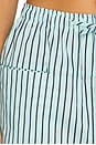 view 6 of 6 Hanalei Short in Teal Navy Stripe