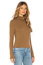 view 2 of 4 Ash Crop Turtleneck in Heather Camel