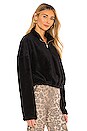 view 2 of 4 Sherpa Half Zip in Black