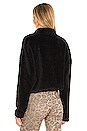 view 3 of 4 Sherpa Half Zip in Black
