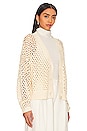 view 2 of 4 Abi Open Knit Cardigan in Natural