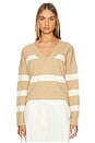 view 1 of 4 Morjana Sweater in Camel Stripe