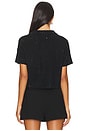 view 3 of 5 Delfina Sparkle Sweater Top in Black Sarkle