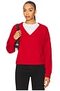 view 1 of 4 Amira Sweater in Red