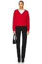 view 4 of 4 Amira Sweater in Red