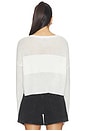 view 3 of 4 Benford Illusion Sweater in Soft White