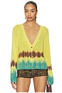 view 1 of 4 Geena Tye Dye Cardigan in Atlas Tie Dye