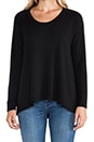 view 4 of 4 Backtail Pullover in Black