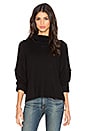 view 1 of 3 Oversized Turtleneck Sweater in Black
