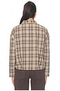 view 5 of 6 Vivienne Plaid Zip Up Jacket in Plaid