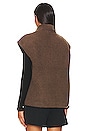view 4 of 5 Sherpa Vest in Brown