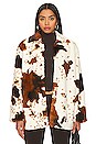 view 1 of 5 Cowgirl Faux Fur Coat in Cowgirl