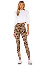 view 4 of 4 Leopard Zipper Legging in Leopard