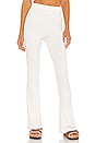 view 1 of 5 Laurel Ribbed Pant in Ivory