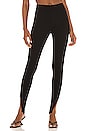 view 1 of 4 Slit Legging in Black