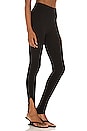 view 2 of 4 Slit Legging in Black