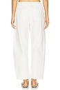 view 4 of 6 Lennon Pant in White Denim