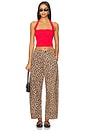 view 5 of 6 Cross Creek Leopard Pant in Leopard