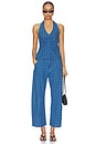 view 5 of 6 Cross Creek Plaid Pant in Vintage Blue Plaid