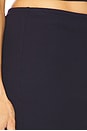 view 6 of 6 Lora Ribbed Skirt in Ink Blue
