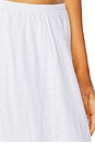 view 6 of 6 Waialea Eyelet Skirt in White